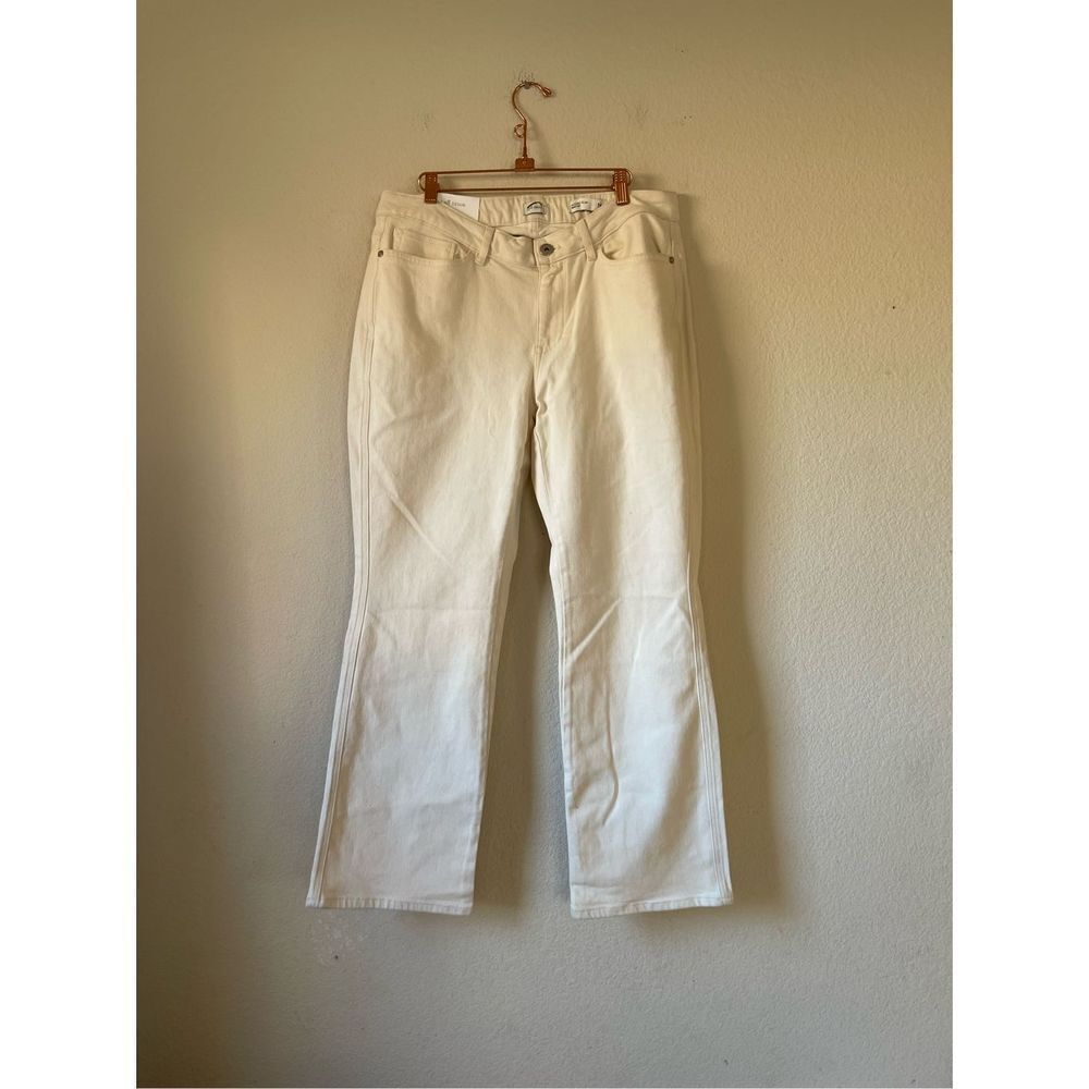 NWT‎ j jill cream khaki bootcut jeans size 16